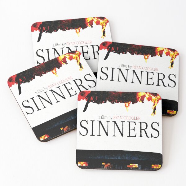 Item preview, SINNERS Move Poster  designed and sold by zaveldesigns.