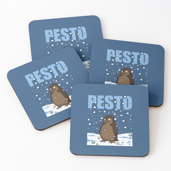Item preview, Pesto the Viral Brown Penguin designed and sold by KiwiRider.
