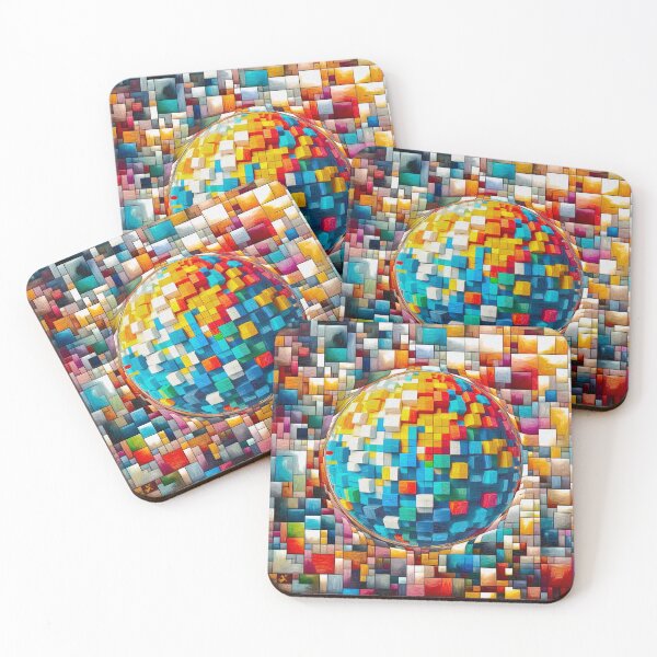 Item preview, Cubical Sphere Abstract designed and sold by Anas Arts.