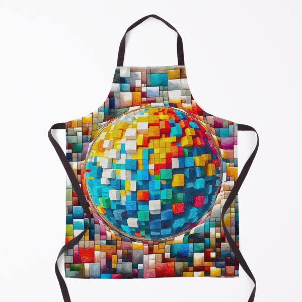 Item preview, Cubical Sphere Abstract designed and sold by Anas Arts.