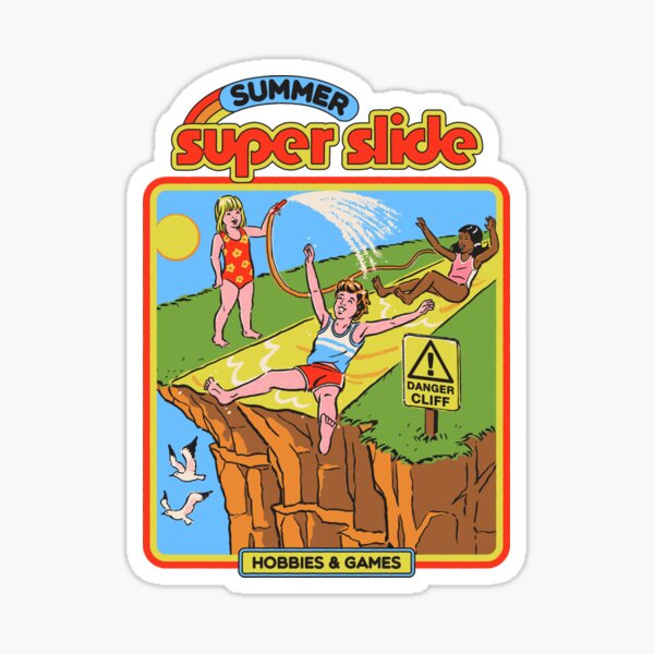Aperçu de l'œuvre Super toboggan d'été créée et vendue par Steven Rhodes.