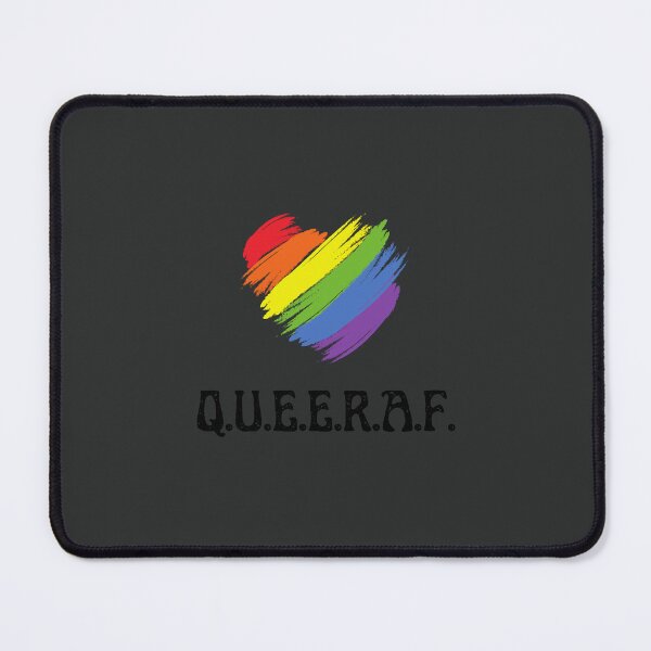 Item preview, Rainbow Heart LGBTQ - Q.U.E.E.R.A.F. designed and sold by TheSistersDuo.
