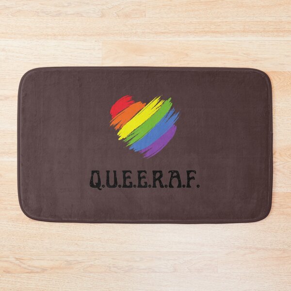 Item preview, Rainbow Heart LGBTQ - Q.U.E.E.R.A.F. designed and sold by TheSistersDuo.
