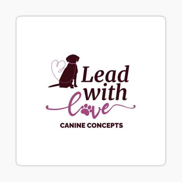 Item preview, Lead with Love black paw designed and sold by CanineConcepts8.