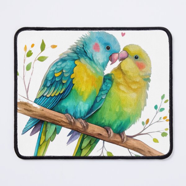 Item preview, Love birds 1 designed and sold by Anas Arts.