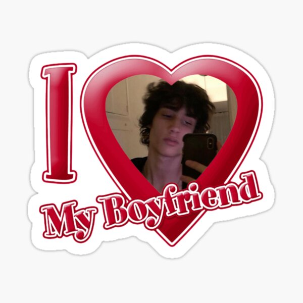 Item preview, Sombr Boyfriend Sticker designed and sold by foreignlands.