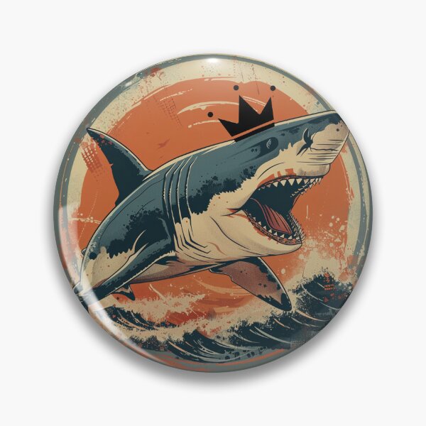 Item preview, Shark King Splash designed and sold by TeesAndSass.