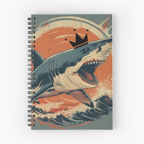 Item preview, Shark King Splash designed and sold by TeesAndSass.