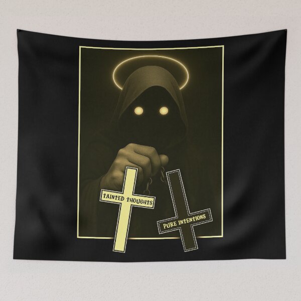 Item preview, Kharon's Halo - Tainted thoughts, pure intentions (square) designed and sold by KharonsHalo.