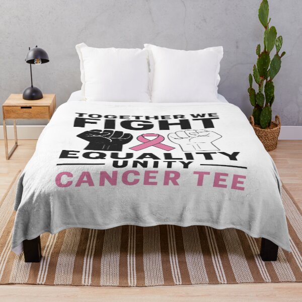 Item preview, Together We Fight – Cancer Unity Equality Awareness Tee designed and sold by Designly Yours.