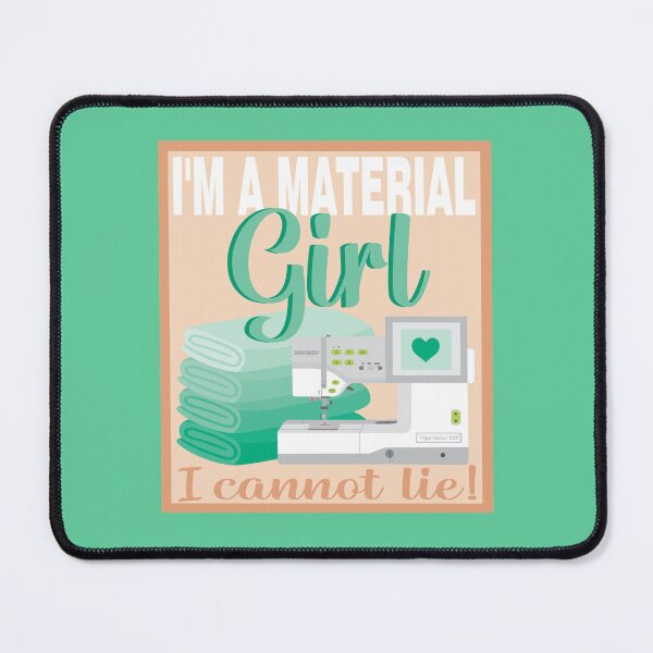 Item preview, Eat Sleep Repeat - Material Girl - Embroidery Machine - GREEN designed and sold by StellarFX.