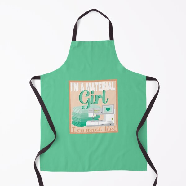 Item preview, Eat Sleep Repeat - Material Girl - Embroidery Machine - GREEN designed and sold by StellarFX.