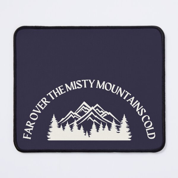 Item preview, Far over the misty mountains cold - The Hobbit, Lord of the Rings, Tolkien designed and sold by Neko & Co..