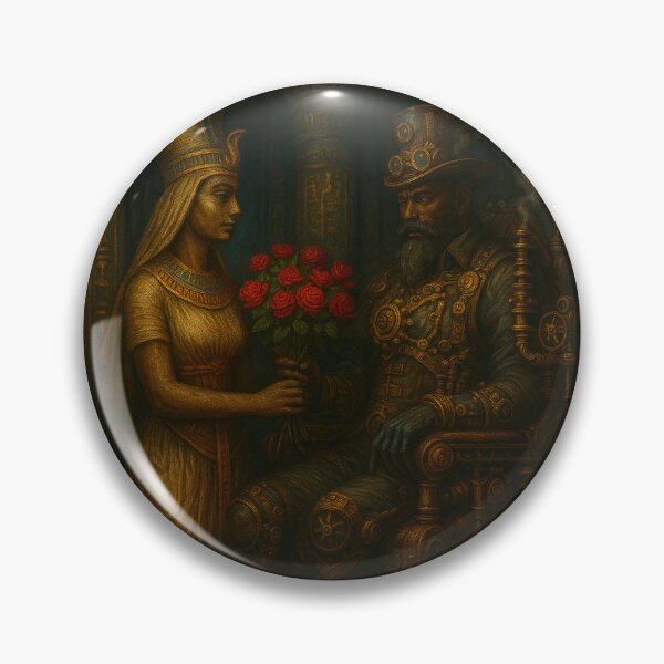 Item preview, Amonet offers roses to Amun in the steampunk temple designed and sold by VidyoeDesigns67.