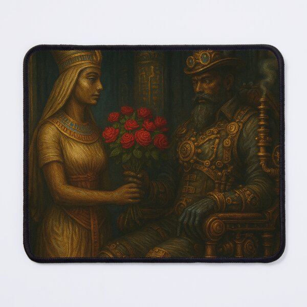 Item preview, Amonet offers roses to Amun in the steampunk temple designed and sold by VidyoeDesigns67.