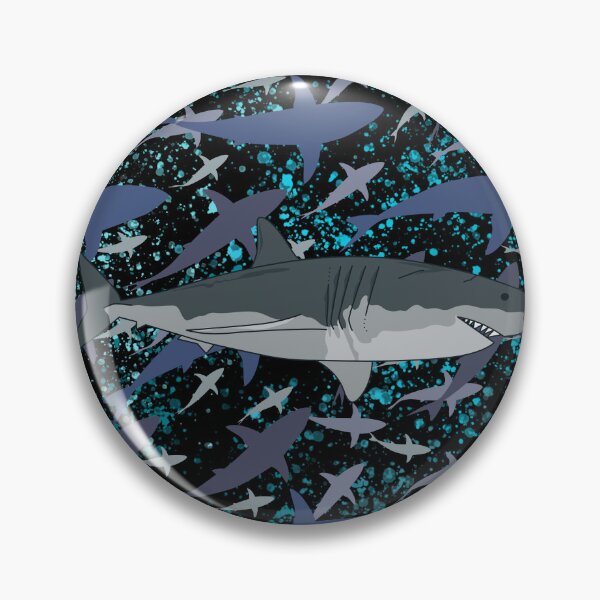 Item preview, Shark fan pattern  designed and sold by PhoeniXDreamer.