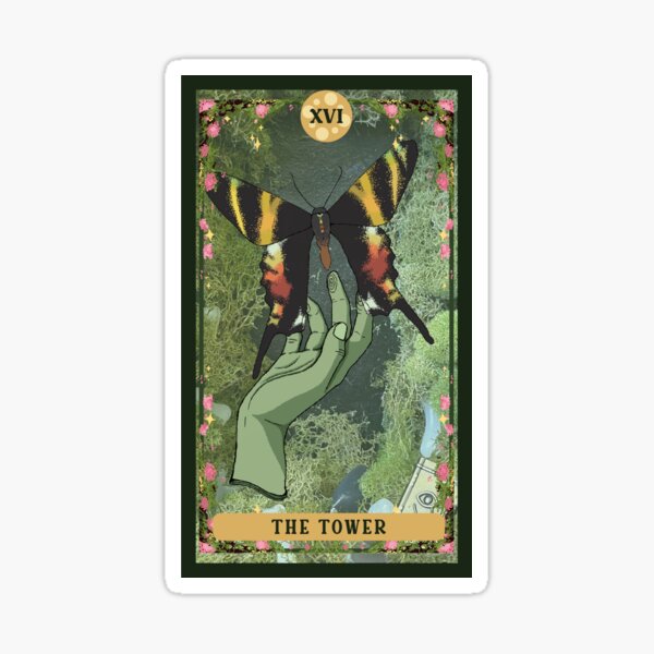 Item preview, the tower sticker designed and sold by oxytoastin.