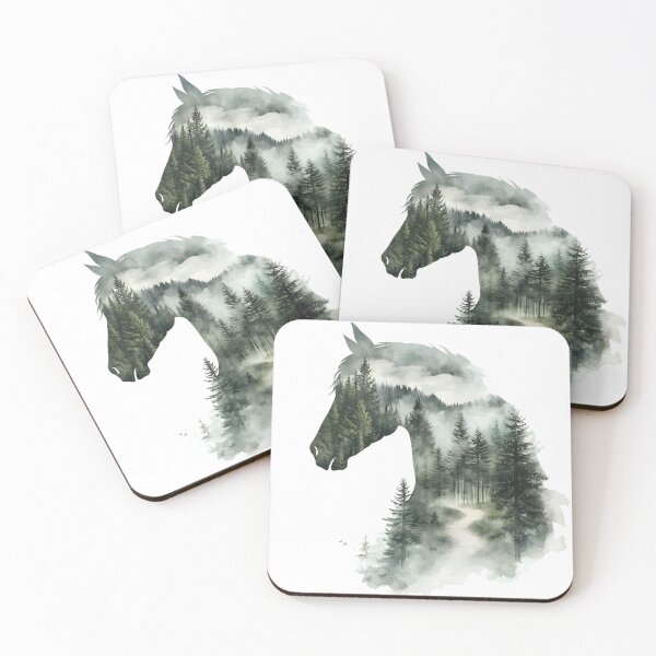 Item preview, Forest horse designed and sold by Whistling Pine Designs.