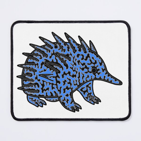 Item preview, Echidna in blue designed and sold by CazDPhotos.