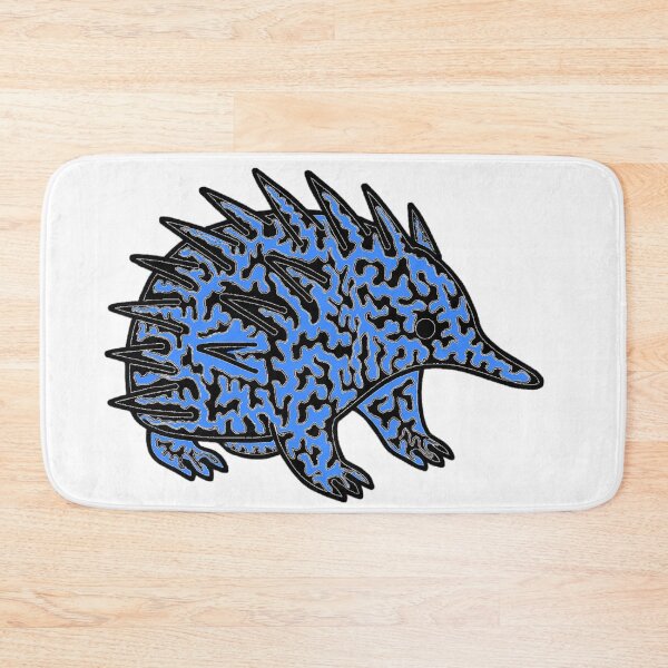 Item preview, Echidna in blue designed and sold by CazDPhotos.