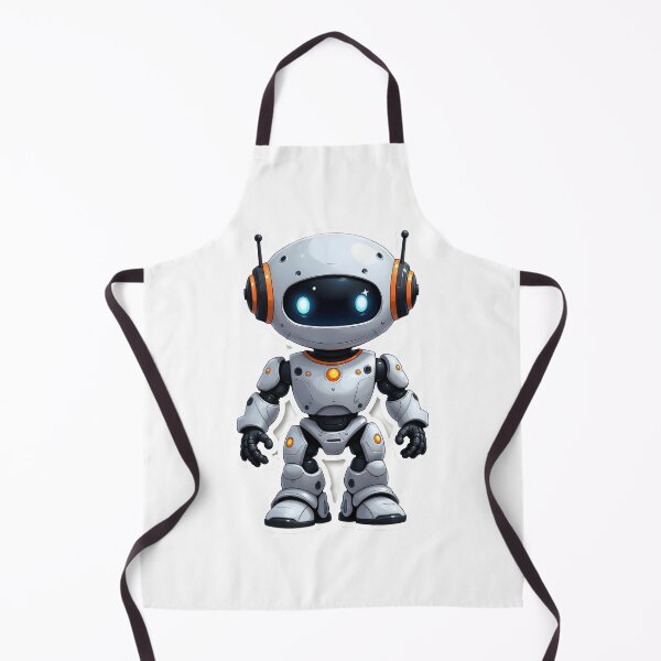 Item preview, Futuristic Robot V2 | Playful AI Sci-Fi Digital Art designed and sold by nhk999.