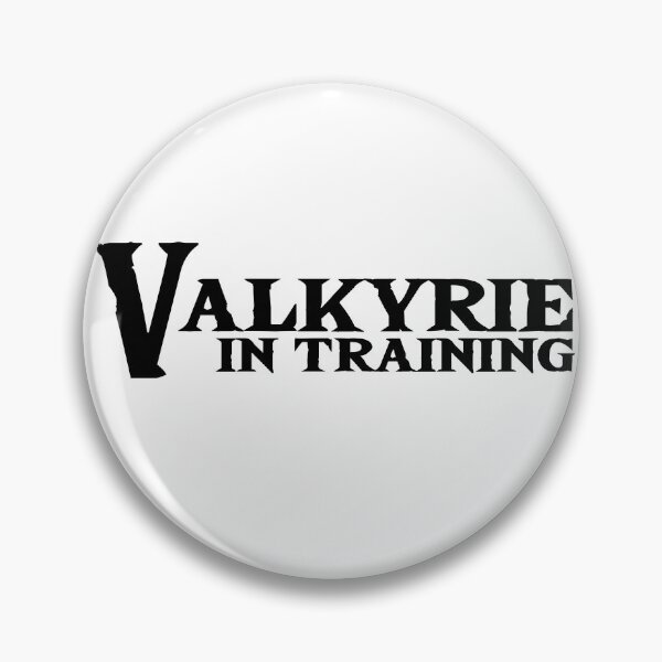 Item preview, Valkyrie in Training - Black Font designed and sold by Drafted at Midnight.