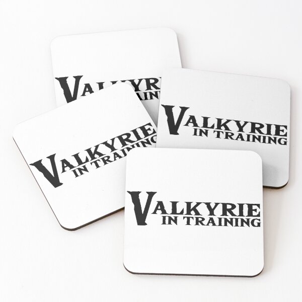 Item preview, Valkyrie in Training - Black Font designed and sold by Drafted at Midnight.