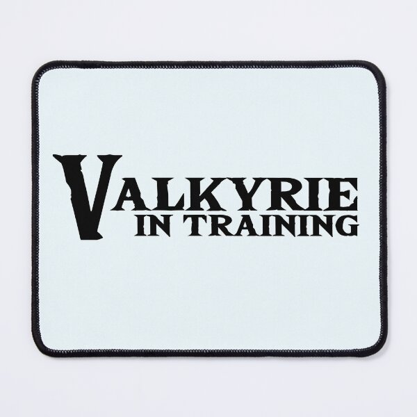 Item preview, Valkyrie in Training - Black Font designed and sold by Drafted at Midnight.