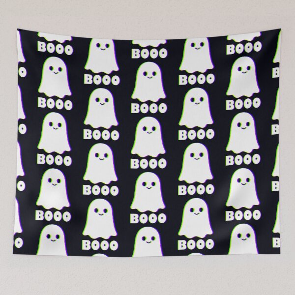Item preview, BOOO Glitch Ghost – Cute RGB Halloween Vibes designed and sold by Taans-Creation.