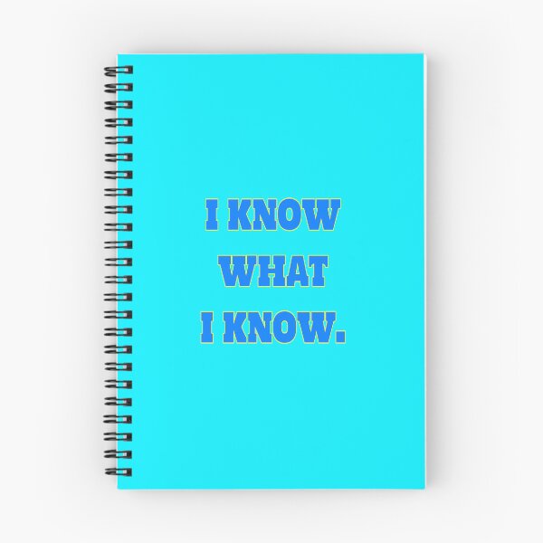 Item preview, I Know What I Know designed and sold by EverFramed.