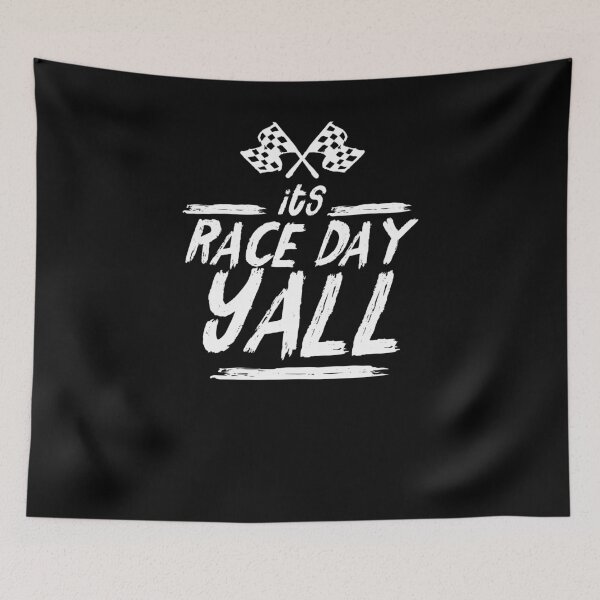 Item preview, It's Race Day Yall Funny Red Neck Car Racing Lover T-Shirt designed and sold by LookTwice.