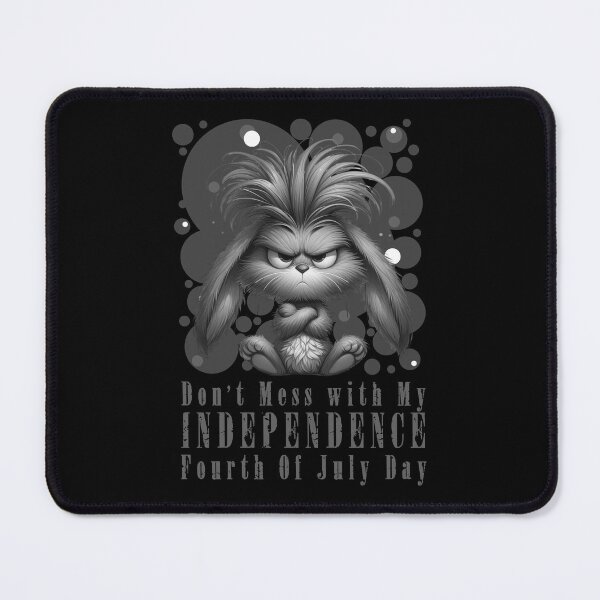 Item preview, Defiant Bunny (02): Fourth of July Independence Day designed and sold by Bearded Jester Designs.