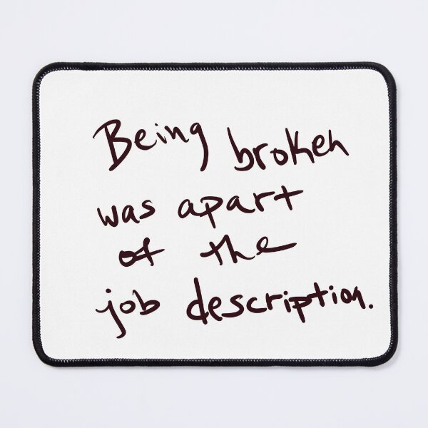 Item preview, Being Broken designed and sold by abeink.