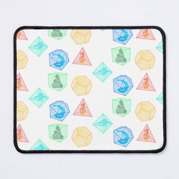 Item preview, The Elements of Platonic Solids designed and sold by Lavender-Quill.
