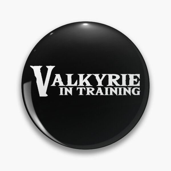 Item preview, Valkyrie in Training - White Font designed and sold by Drafted at Midnight.