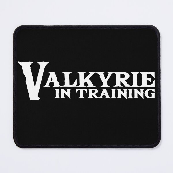 Item preview, Valkyrie in Training - White Font designed and sold by Drafted at Midnight.