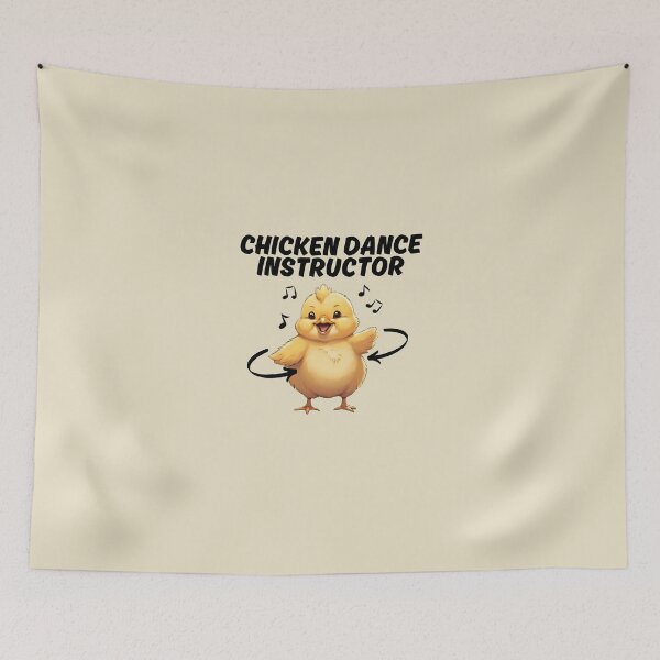 Item preview, Chicken Dance Instructor designed and sold by GleamingGiant.