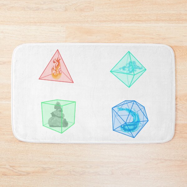 Item preview, Elements of Platonic Solids designed and sold by Lavender-Quill.