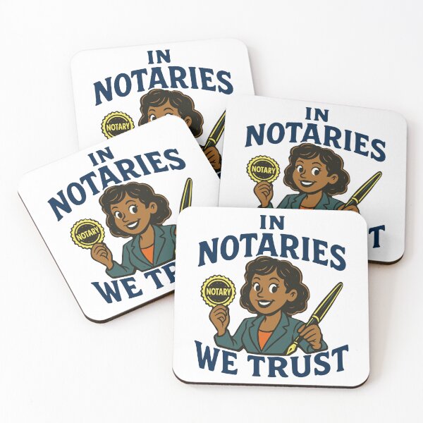 Item preview, In Notaries We Trust - Empowered Notary Woman Design designed and sold by NotaryLife.