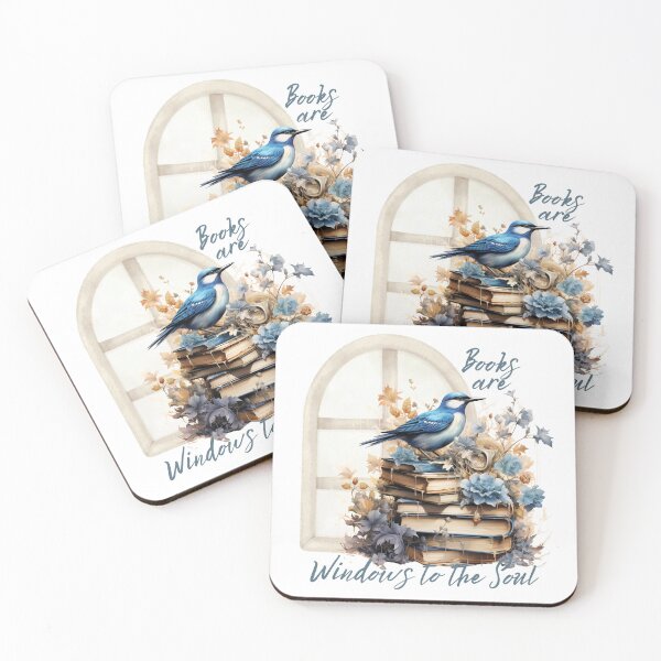 Item preview, Books are Windows to the Soul designed and sold by TheEmptyBottleStudio.