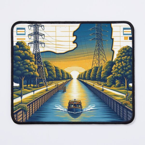 Item preview, Erie Canal Map designed and sold by francous03.