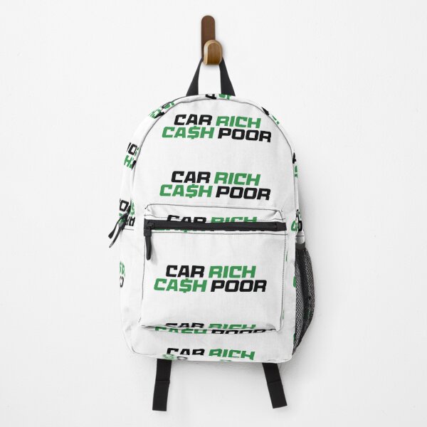Item preview, Car Rich Cash Poor designed and sold by the-craft-shop.