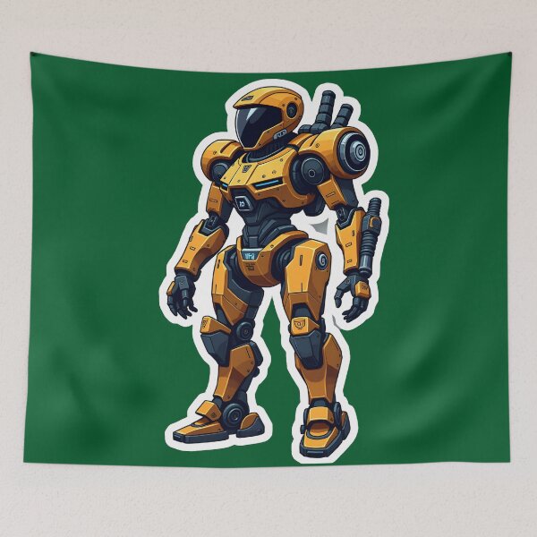 Item preview, Futuristic Sci-Fi Robot  designed and sold by nhk999.