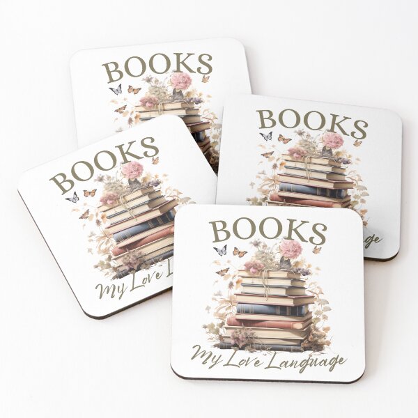 Item preview, Books My Love Language designed and sold by TheEmptyBottleStudio.