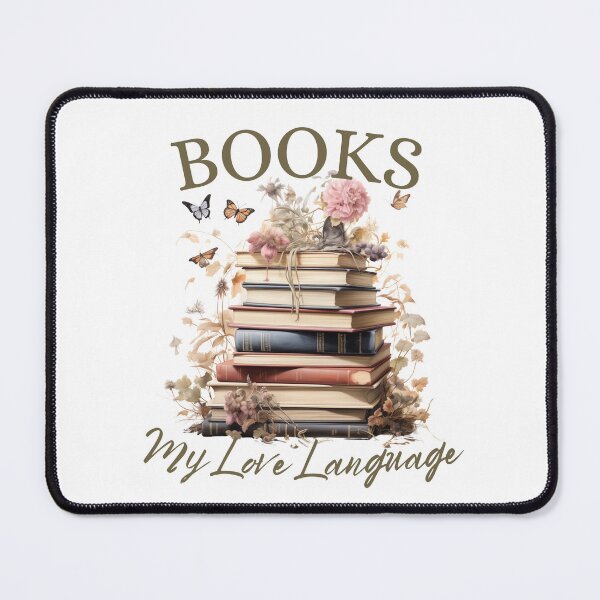 Item preview, Books My Love Language designed and sold by TheEmptyBottleStudio.