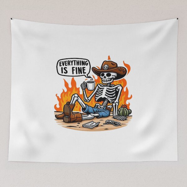 Item preview, Cowboy Everything Is Fine designed and sold by francous03.