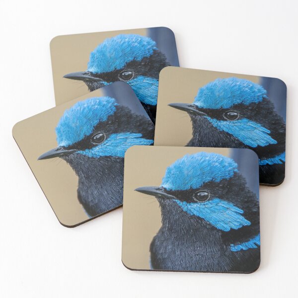 Item preview, Male Superb Fairywren designed and sold by Nick Vertsonis.