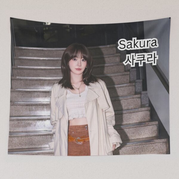 Item preview, Exclusive LE SSERAFIM Sakura Merchandise – Limited Edition K-pop Apparel & Accessories designed and sold by Valereekmerch.