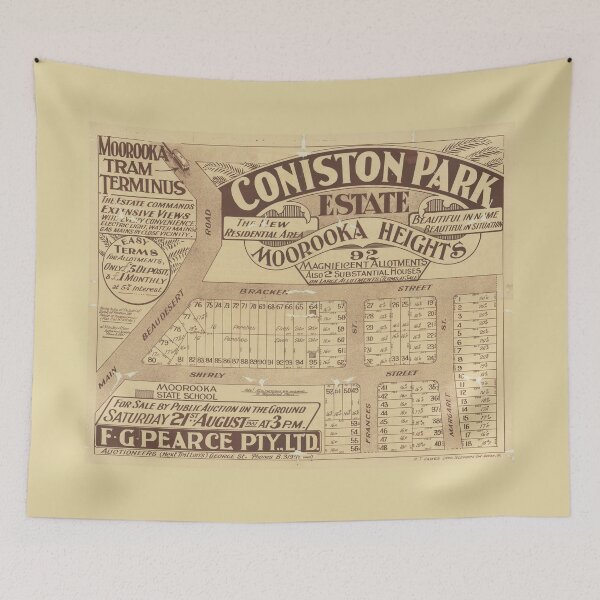 Item preview, Coniston Park Estate, Moorooka, Vintage Suburb Map, Historical Map, Real Estate Map designed and sold by housedetective.