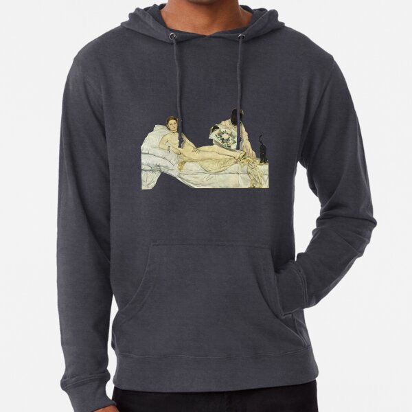 Olympia Manet Design Lightweight Hoodie